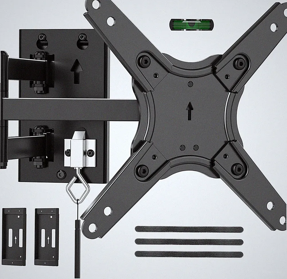 Lockable RV TV Mount 13–43 Inch Full Motion Wall Mount VESA 200 Camper Trailer