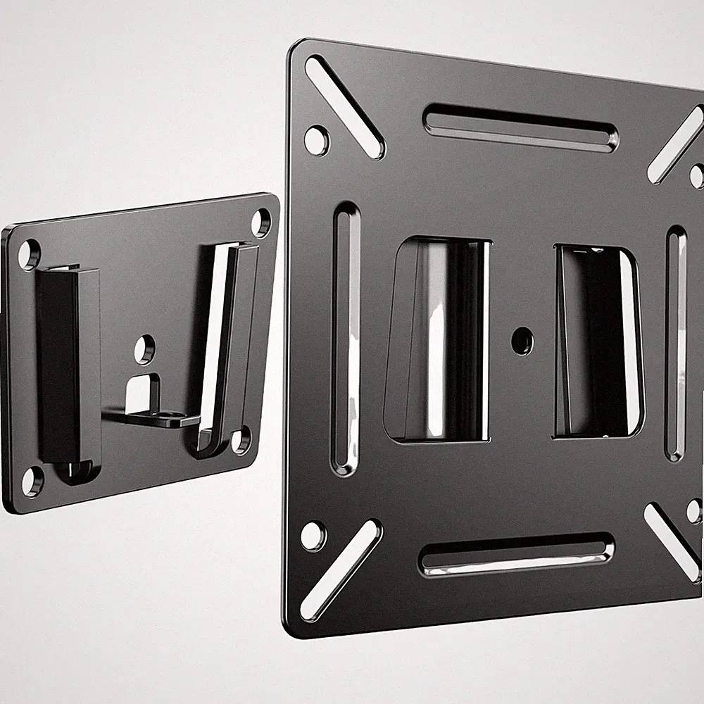 RV TV Mount Monitor Wall Mount Camper 14-24 Inch LCD Low Profile Flat Curved...
