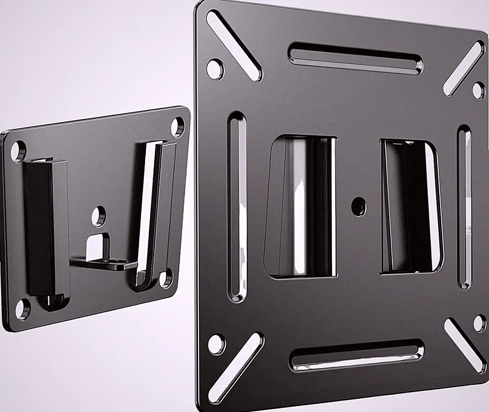 RV TV Mount Monitor Wall Mount Camper 14-24 Inch LED LCD Low Profile Flat Curved