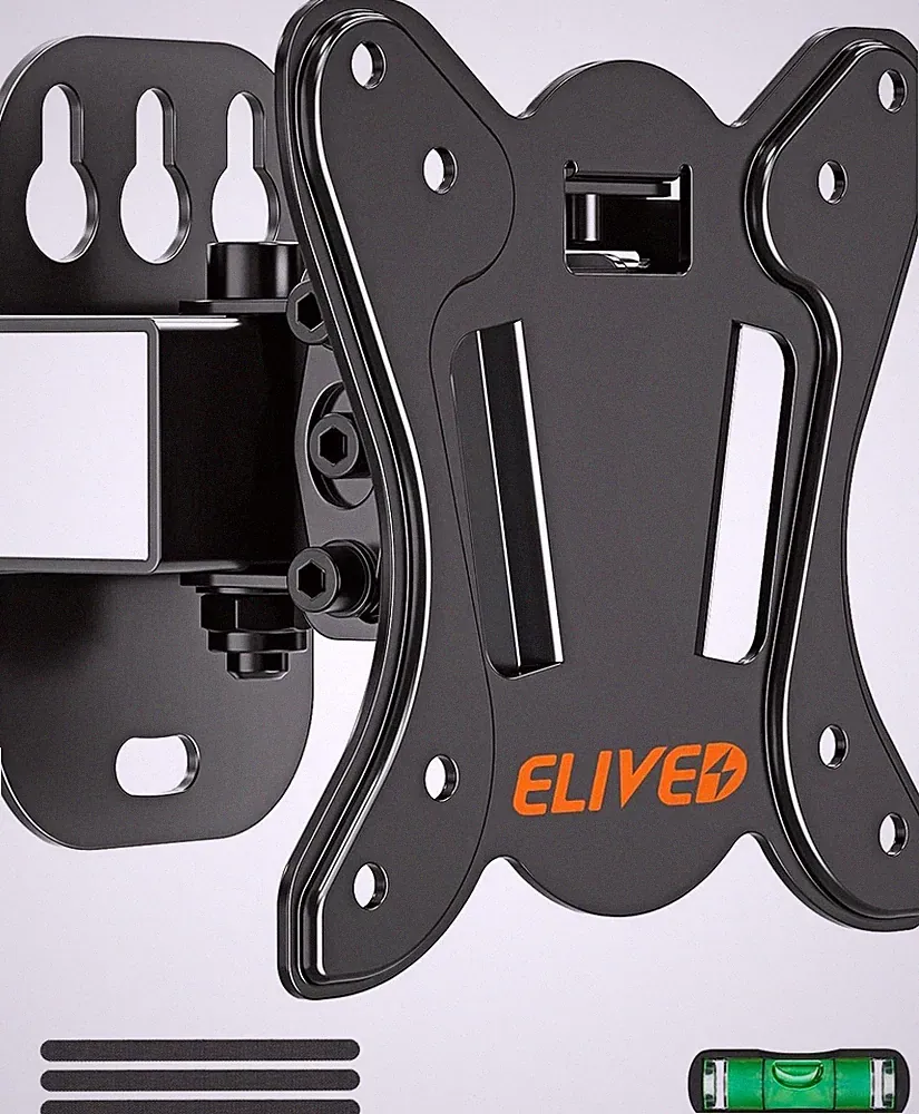 RV TV Mount Monitor Wall Mount Camper Inch LED LCD Low Profile Flat Cur..
