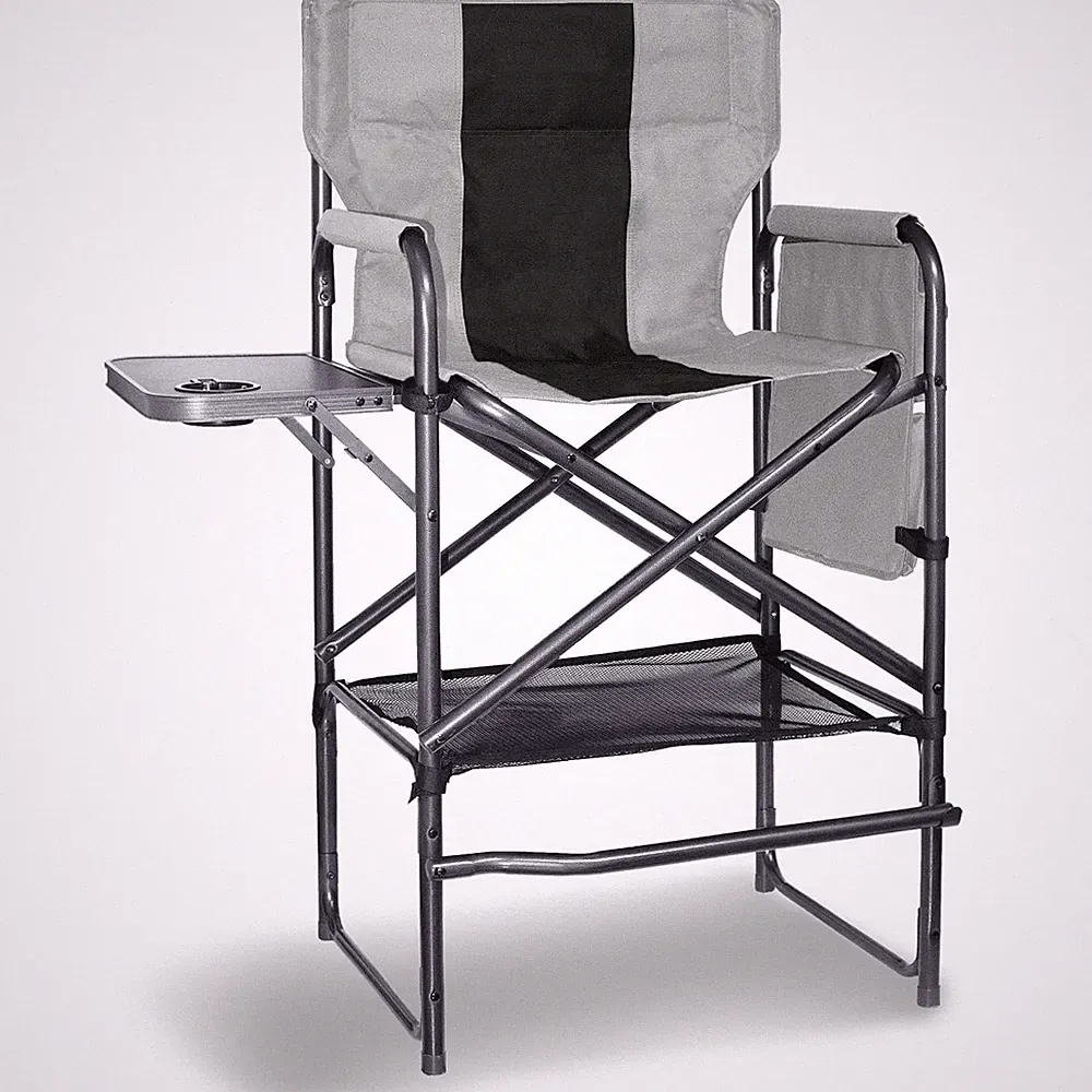 Sit Comfortably at Bar Height - 30 Directors Chair with Cup Holder