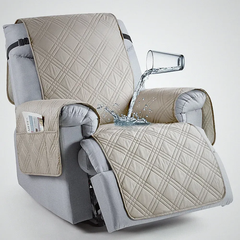 TAOCOCO Waterproof Recliner Chair Cover 30" Wide Oversized Slipcover Protector