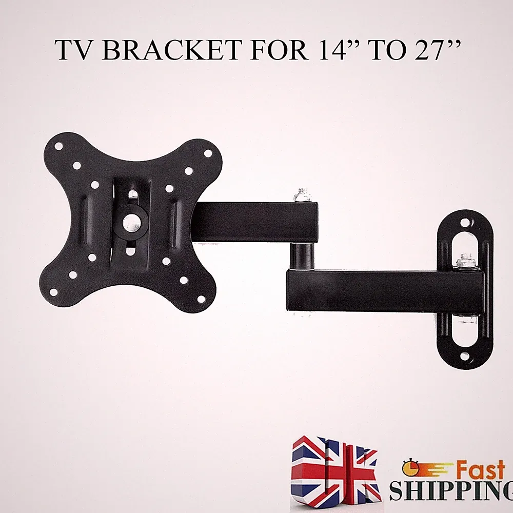 TV Wall Bracket Mount for LCD Monitor Motorhome Caravan Camper 14 21 22 27 Inch